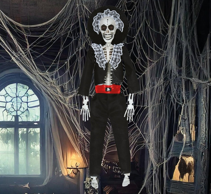 Skelet Pop Mariachi 40cm van Fiestas Guirca koop je bij Partywinkel