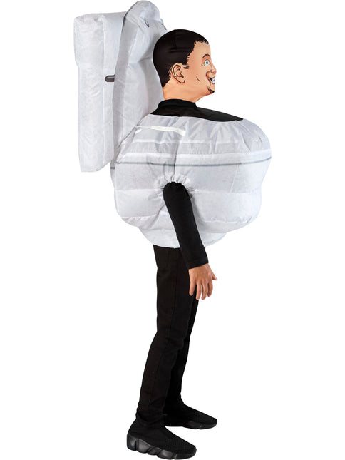 Skibidi Aufblasbare Toilette Kostüm Kind