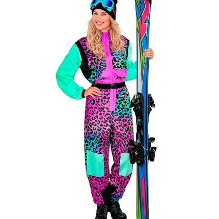 Skier Snowboarder Luipaard Multi van Widmann koop je bij Partywinkel