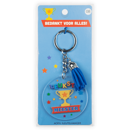 Sleutelhanger Leukste Meester van Paper Dreams koop je bij Partywinkel