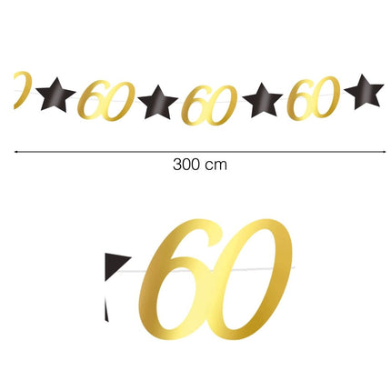 Slinger 60 Jaar 3m van Fiestas Guirca koop je bij Partywinkel