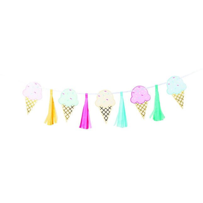 Slinger Ijsjes 1,4m van Creative Converting koop je bij Partywinkel