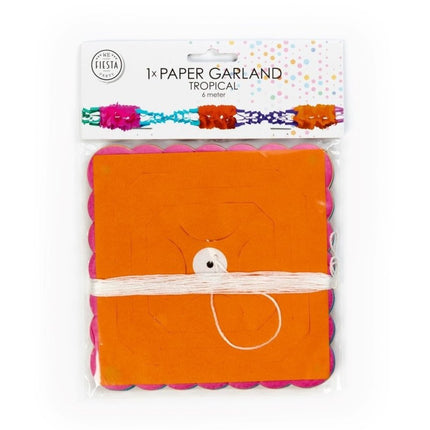 Slinger Tropisch Meerkleurig 6m van WeFiesta koop je bij Partywinkel