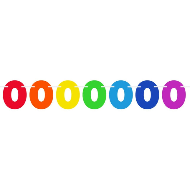 Slingers 0 Jaar Cijfer 6m van Folat koop je bij Partywinkel