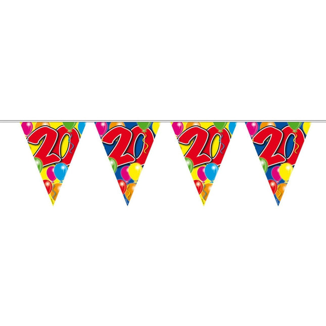 Slingers 20 Jaar 10m - Partywinkel - 8714572045629