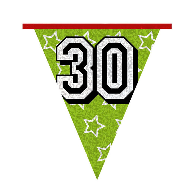 Slingers 30 Jaar Glitter 8m van Boland koop je bij Partywinkel