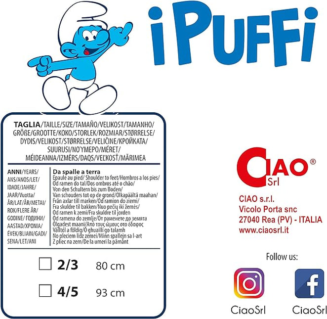 Smurfin Kostuum Meisje van Ciao International koop je bij Partywinkel