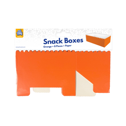 Orange Snackschüssel 12,5cm 8Stk