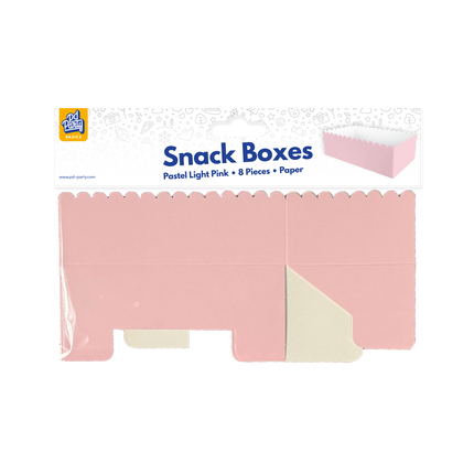 Hellrosa Snackschüssel 12,5cm 8Stück