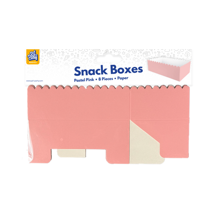 Rosa Snackschüssel 12,5cm 8Stück