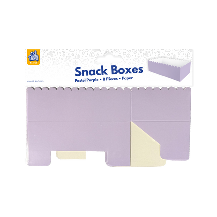 Lila Snackschüssel 12,5cm 8Stück
