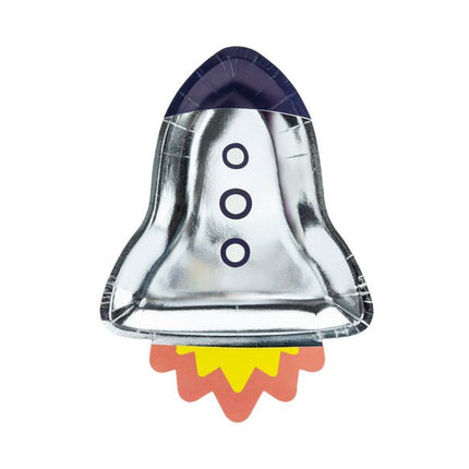 Space Party Borden 29,5cm 6st van Partydeco koop je bij Partywinkel