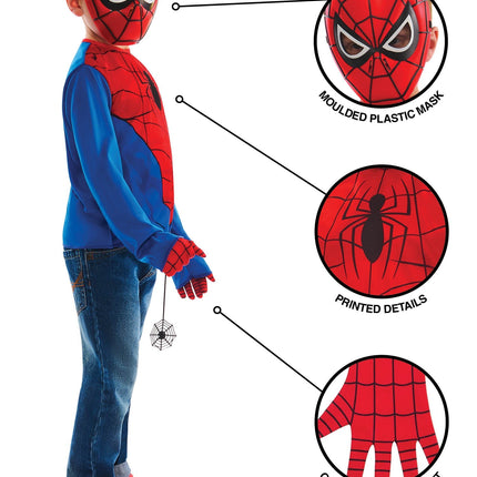 Spider-Man Kostüm Set