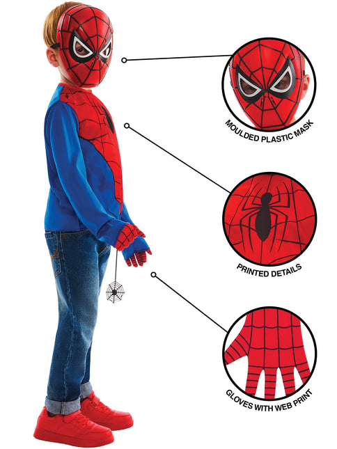 Spider-Man Kostüm Set