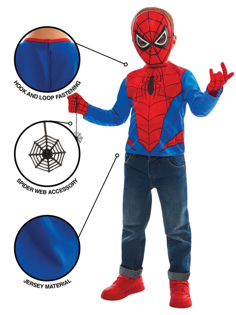 Spider-Man Kostüm Set