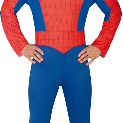 Spiderman Kostuum Rood Blauw Heren van Fiestas Guirca koop je bij Partywinkel