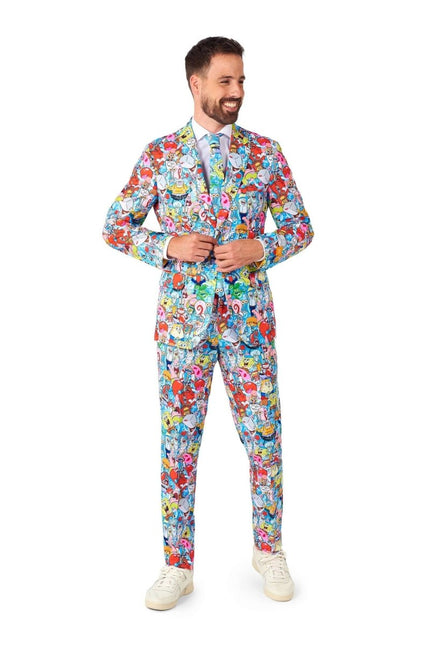 SpongeBob Frenzy Pak Heren OppoSuits van OppoSuits koop je bij Partywinkel