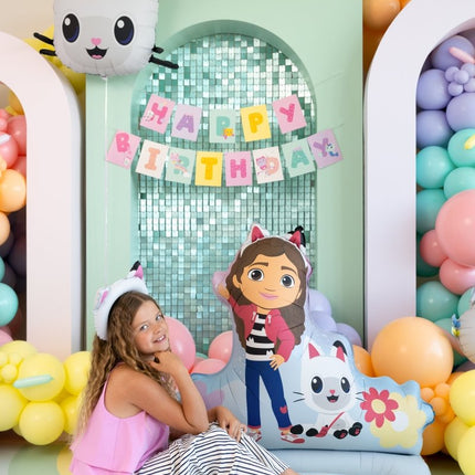 Staande folieballon Gabby's Dollhouse, 92x90,5 cm van Partydeco koop je bij Partywinkel