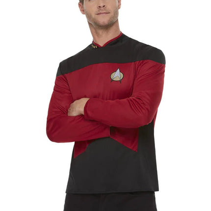Star Trek, The Next Generation Command Uniform Heren van Smiffys koop je bij Partywinkel