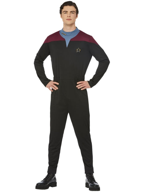 Star Trek Voyager Command Uniform Heren van Smiffys koop je bij Partywinkel