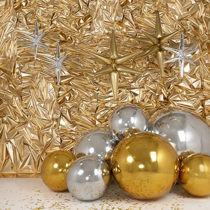 Ster Ballon Zilver 70cm van Partydeco koop je bij Partywinkel