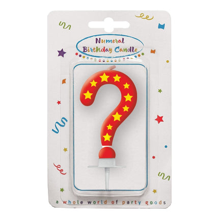 Ster Kaars Vraagtenking van Procos koop je bij Partywinkel