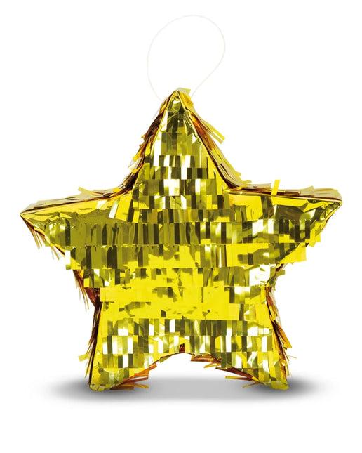 Ster Pinata Goud 30cm van VDV Benefit koop je bij Partywinkel