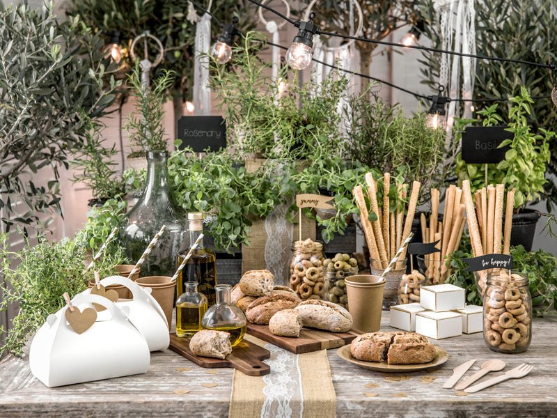 Stoeldecoratie Jute 2,75m van Partydeco koop je bij Partywinkel