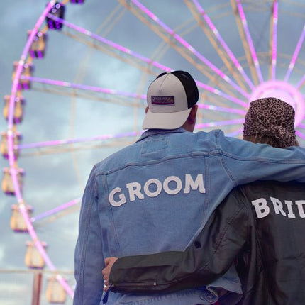 Strijk Embleem Bride 24cm van Partydeco koop je bij Partywinkel