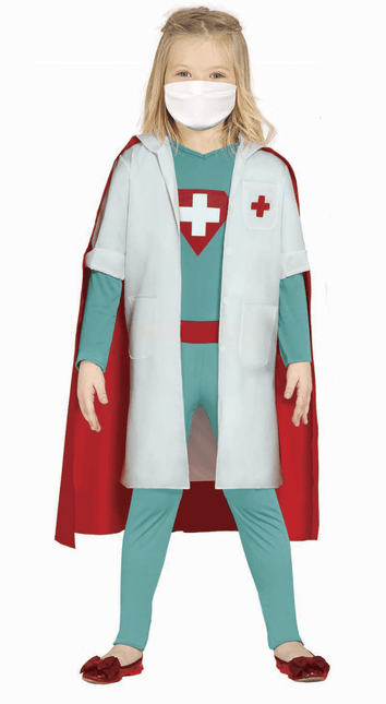 Super Heldin Dokter Kostuum Kind van Fiestas Guirca koop je bij Partywinkel