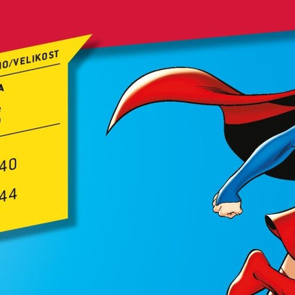 Supergirl Kostuum Dames Blauw Rood van Ciao International koop je bij Partywinkel