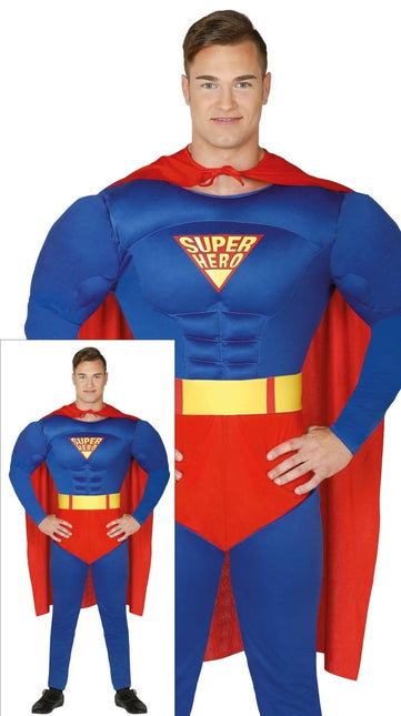Superman Kostuum Heren - Partywinkel - 8434077840665