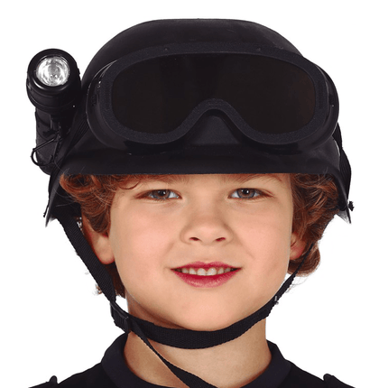 Swat Helm Zaklamp Kind van Fiestas Guirca koop je bij Partywinkel