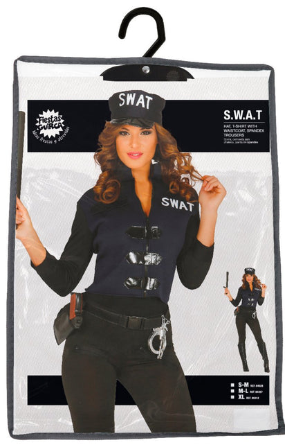 Swat Kostuum Dames - Partywinkel - 8434077778654