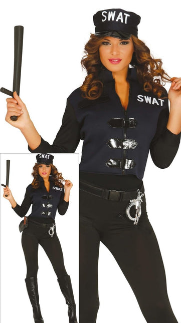 Swat Kostuum Dames - Partywinkel - 8434077778654