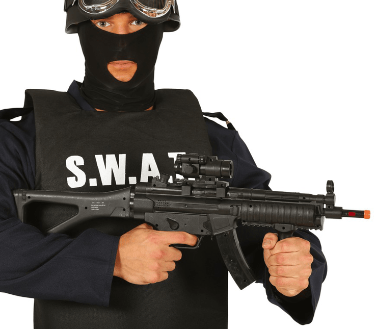 S.W.A.T Pistool 66cm van Fiestas Guirca koop je bij Partywinkel