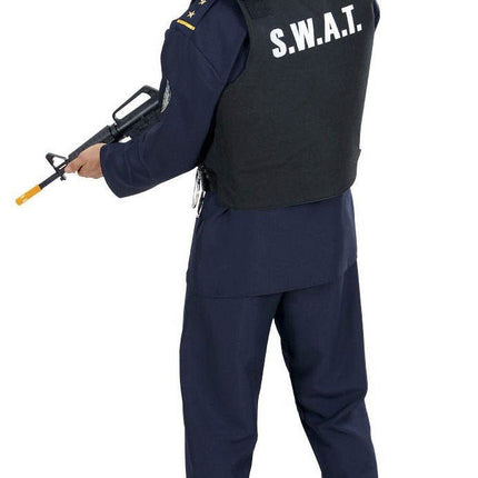 Swat Vest Zwart - Partywinkel - 8003558285600