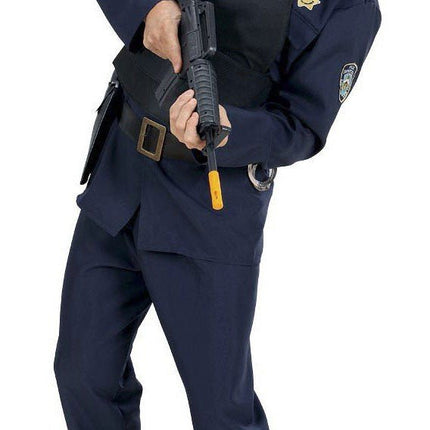 Swat Vest Zwart - Partywinkel - 8003558285600