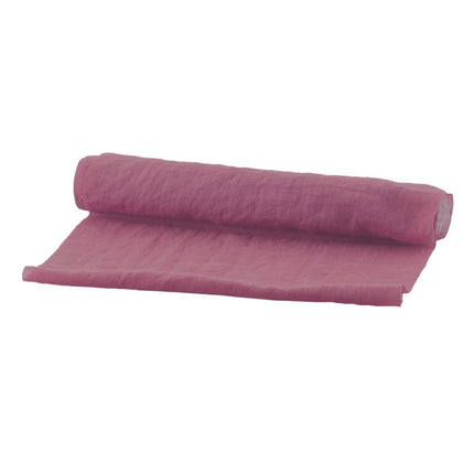 Lila Tischläufer Chiffon 3m