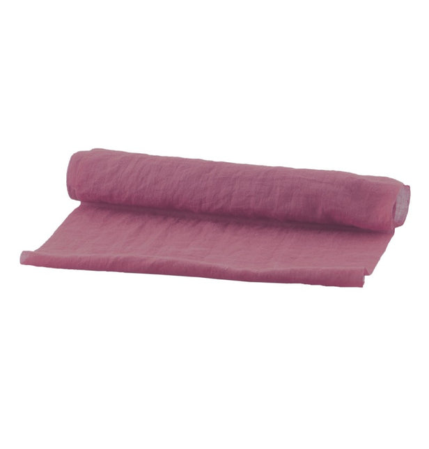 Lila Tischläufer Chiffon 3m