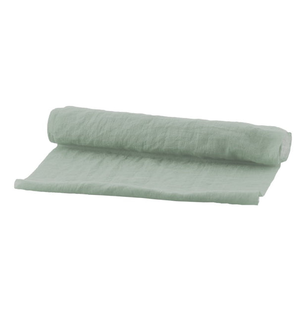 Grüner Tischläufer Chiffon 3m