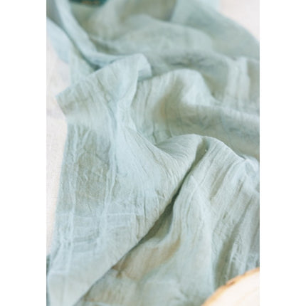 Grüner Tischläufer Chiffon 3m