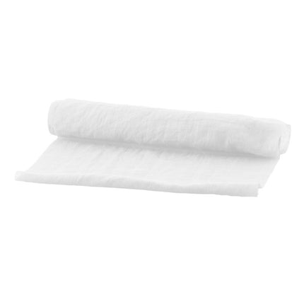 Weißer Tischläufer Chiffon 3m
