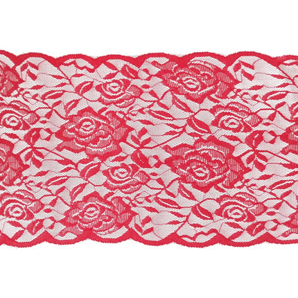 Roter Tischläufer Rosen 5m