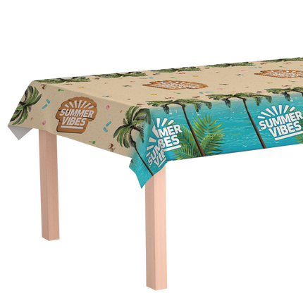 Bunte Tischdecke Summer Vibes 2.74m