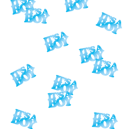 Geburtstisch Konfetti Hellblau 14gr