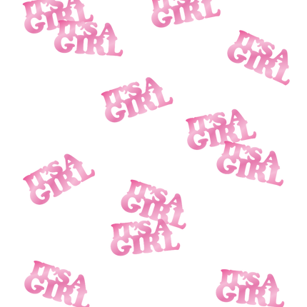 Geburtstisch Konfetti Rosa 14gr