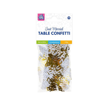 Hochzeitstisch Konfetti Weißgold 14gr