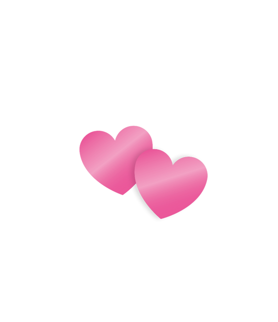 Herzen Tisch Konfetti Rosa 14gr