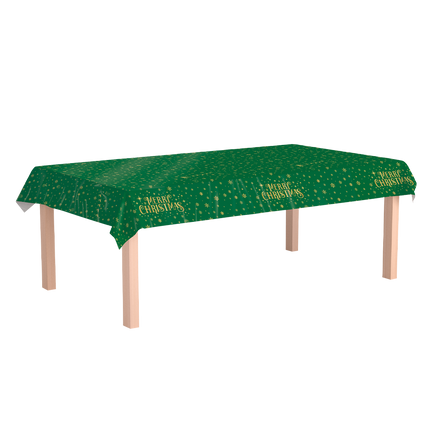 Tischtuch - Frohe Weihnachten grün